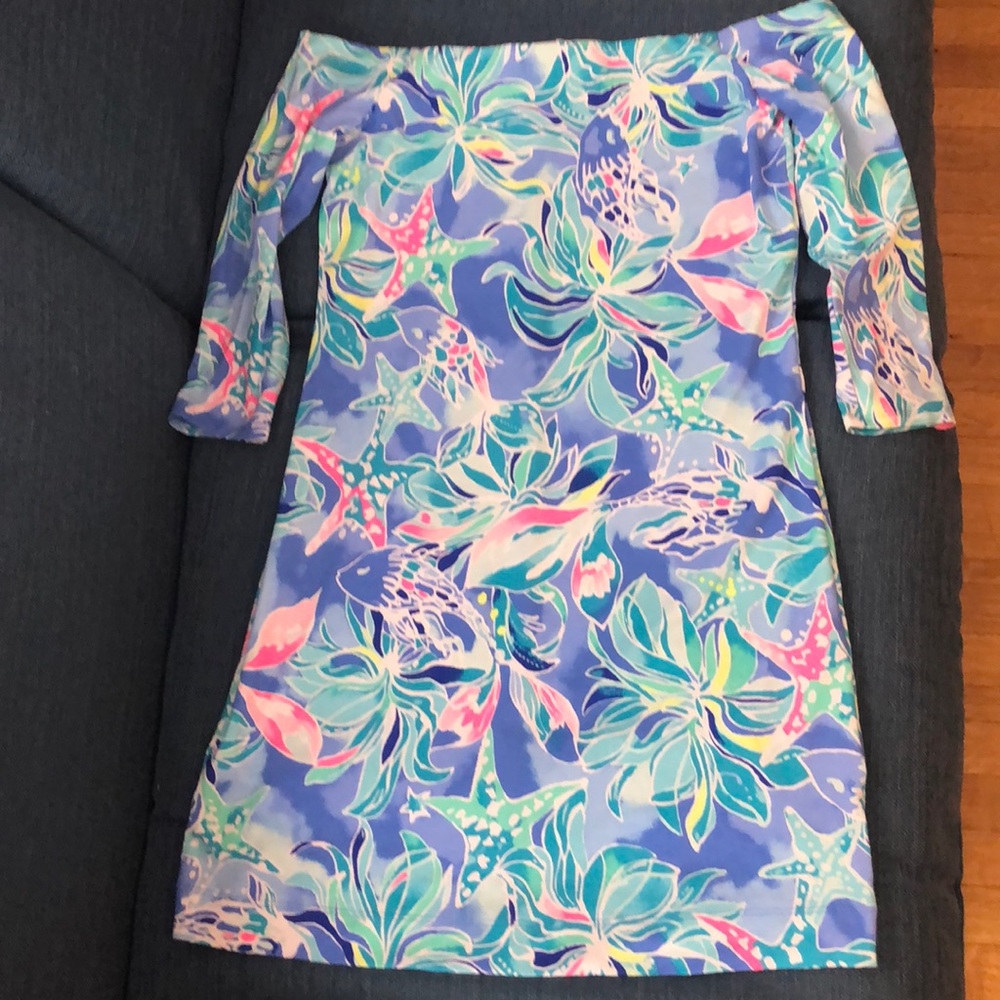 Lilly Pulitzer Laurana Dress In Celestial Seas